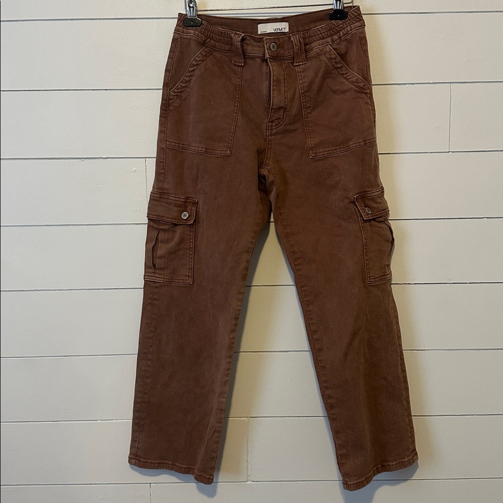 VERVET High Rise Stretch Cargo Pant - Picture 9 of 15